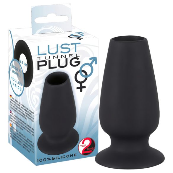 You2Toys - Lysttunnel - Hul Analudvider (Sort)