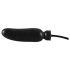 LATEX - oppustelig dildo (sort)