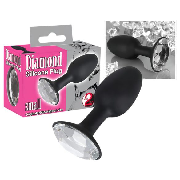 You2Toys - Diamond - silikone anal plug (lille)