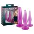 You2Toys - Anal træningsplug sæt - 3 stk (lilla)