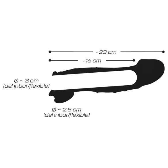 Crystal Skin - penisforlænger penishylster