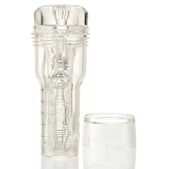 Fleshlight GO Torque - kompakt onanistmasturbator - gennemsigtig