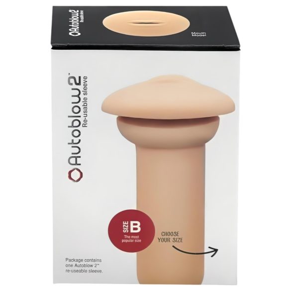 Autoblow 2+ Ekstraindsats (mund)