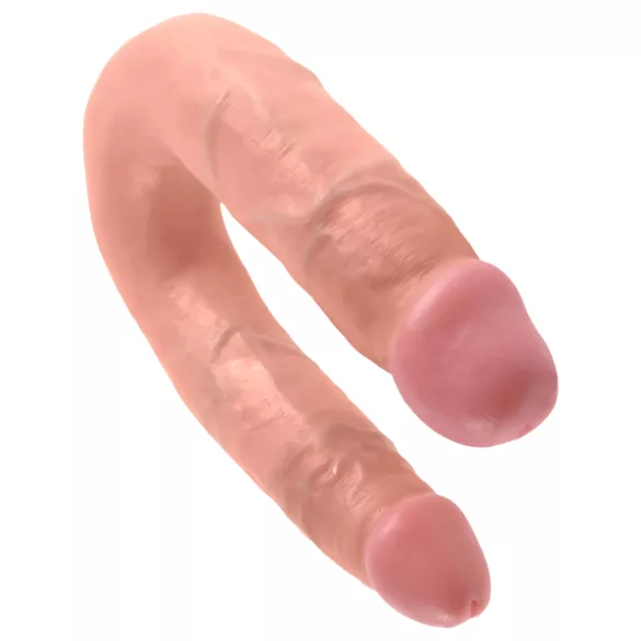 King Cock - dobbelt dildo - medium - natur