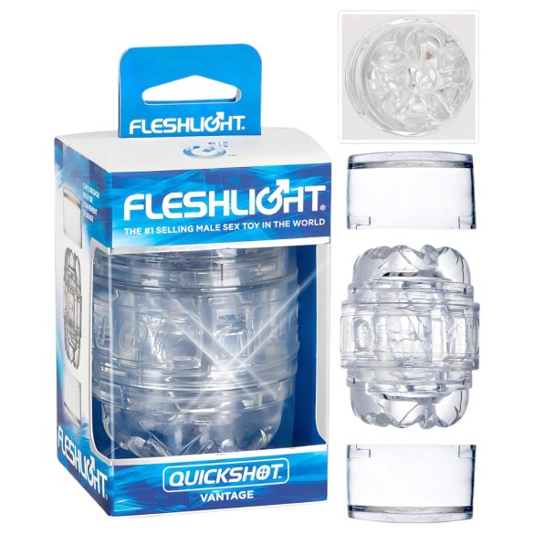 Fleshlight Quickshot Vantage - Rejsetaske onani oplevelse