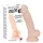 You2Toys - dildo med sugekop - mellem størrelse - silikone - natur