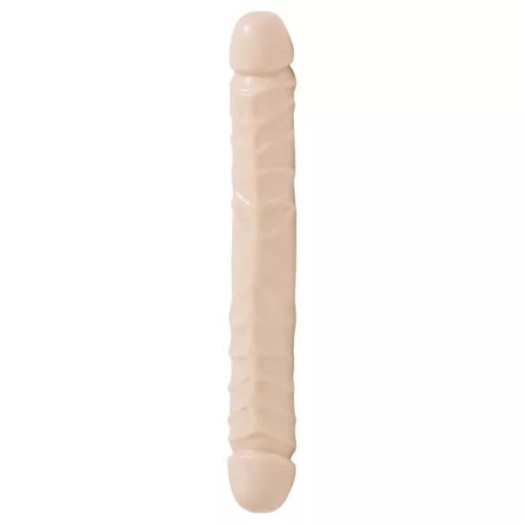 Doc Johnson - dobbelt dildo - naturfarvet - 30,5 cm