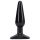 Doc Johnson klassisk anal plug, medium (sort)