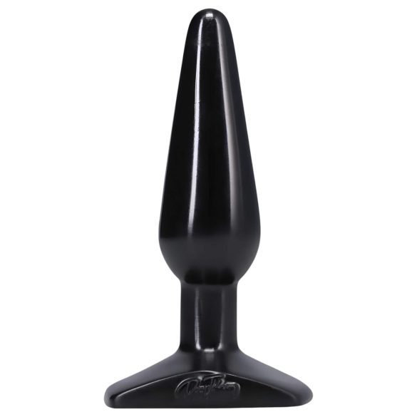 Doc Johnson klassisk anal plug, medium (sort)