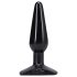 Doc Johnson klassisk anal plug, medium (sort)