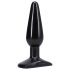 Doc Johnson klassisk anal plug, medium (sort)