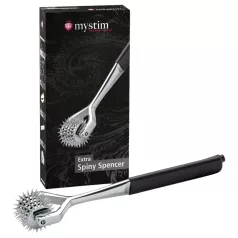 mystim - elektro stimuleringshjul - 5 rækker pigge
