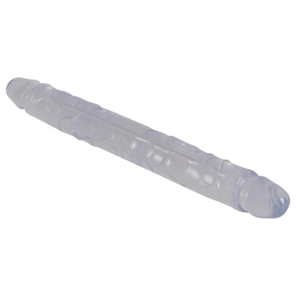 Krystal dobbel dildo (34 cm)