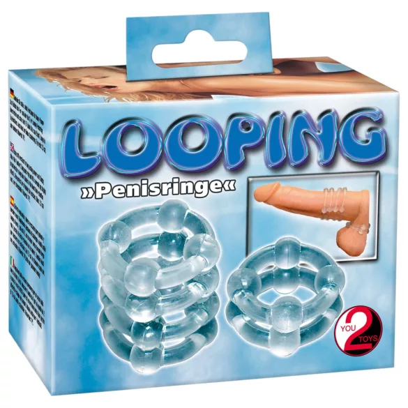 You2Toys - penisring - ekstra stimulerende - sort