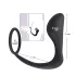 Black Velvets - analplug med penisring - sort