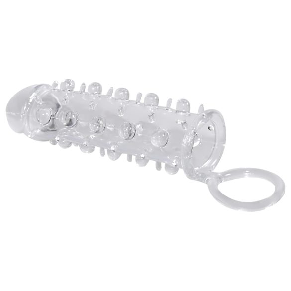 Krystal Skin penishylster med kongelig ring