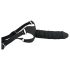 You2Toys - Silikone Strap-On - fastspændelig dildo (sort)