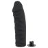 You2Toys - Silikone Strap-On - fastspændelig dildo (sort)