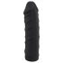 You2Toys - Silikone Strap-On - fastspændelig dildo (sort)