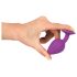 Colorful JOY - silikone anal plug - mellem (lilla)