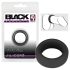 Black Velvet - Tykt penisring (2,6 cm) - sort