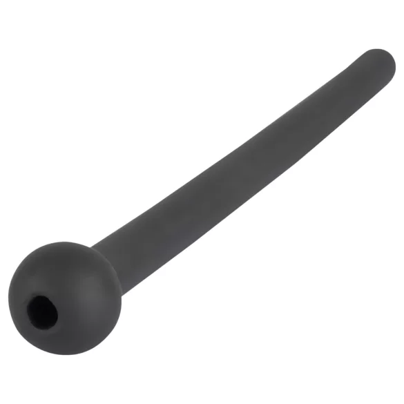 Piss Play - dilator - hul - silikone - sort