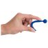Dilator Sperm Stopper - kugleformet, silikone urinrørsudvider (blå)