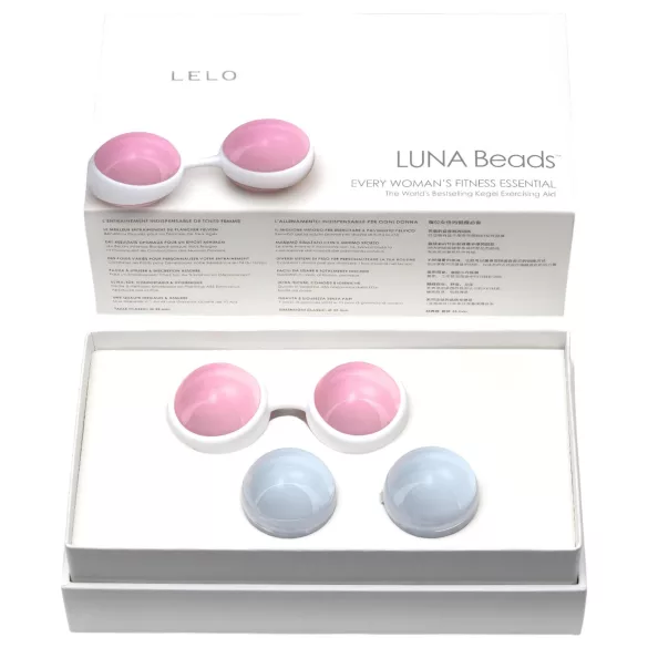 LELO Luna - bækkenbundskugler - justerbar vægt - silikone