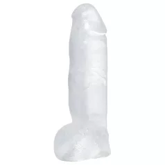 Krystalklar kæmpe dildo