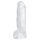 Krystalklar kæmpe dildo