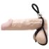 You2Toys - Tripla, justerbar penis- og kuglering (sort)