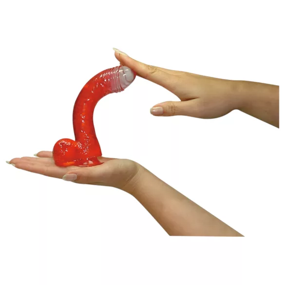 NMC - Jolly dildo (17 cm) - rød