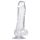 Krystalklar sugekop dildo