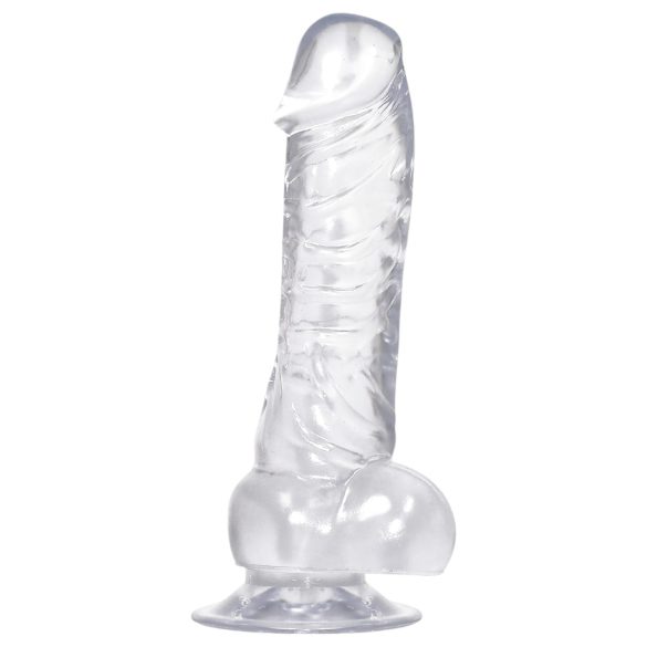 Krystalklar sugekop dildo
