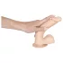 You2Toys - Europæisk elsker - dildo med testikler - medium (natur)