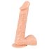 Europæisk elsker - realistisk dildo - stor (naturlig)
