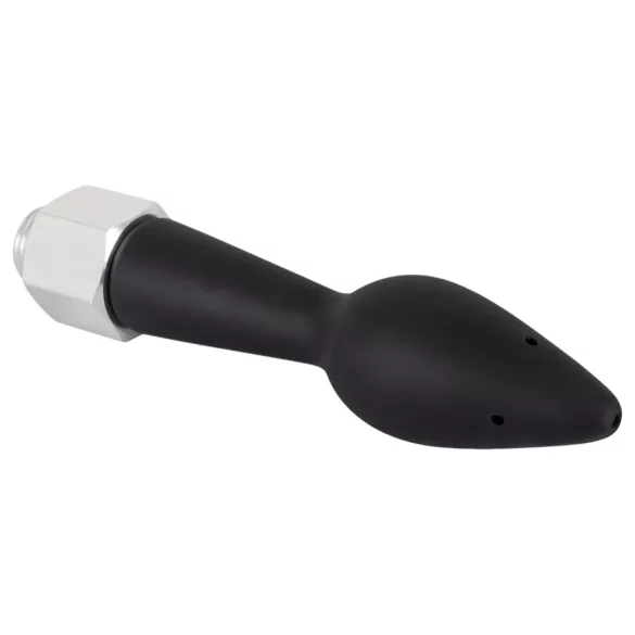 You2Toys - anal bruserhoved - kegleformet - silikone sort