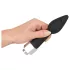 You2Toys - anal bruserhoved - kegleformet - silikone sort
