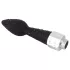 You2Toys - anal bruserhoved - kegleformet - silikone sort