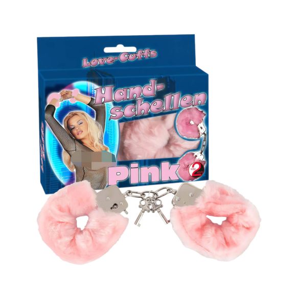 You2Toys - Bløde håndjern - lyserød