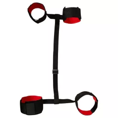 You2Toys - hånd- og ankelmanchetter - justerbare - sort