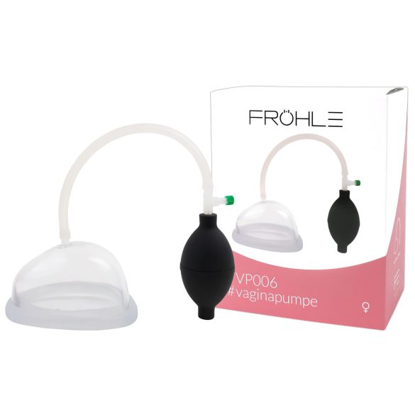 Fröhle - Medicinsk vagina pumpe (gennemsigtig)