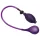 Bad Kitty - oppustelig analplug i latex - lilla
