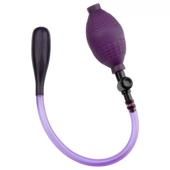 Bad Kitty - oppustelig analplug i latex - lilla