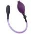Bad Kitty - oppustelig analplug i latex - lilla