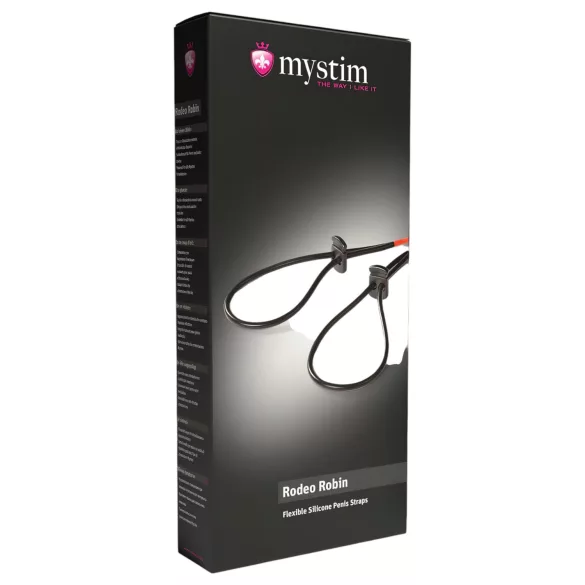 mystim Rodeo Robin - elektrostimulation penisring med kuglerem