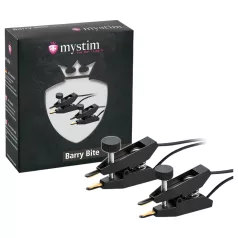 mystim - elektrostimulationsklemme - sæt med 2 stk