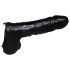 You2Toys - Latex penis- og kuglekappe (sort) - Vær Bizarre