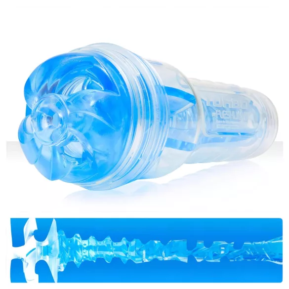 Fleshlight Turbo Thrust - masturbator med sugeeffekt - blå