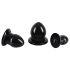 You2Toys - Udvidende Plug Sæt - anal plug sæt - 3 stk (sort)